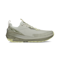 Experience Wild 2 - Women by Altra Footwear in beige and light grey lightweight trail running shoe with grippy sole and breathable mesh upper