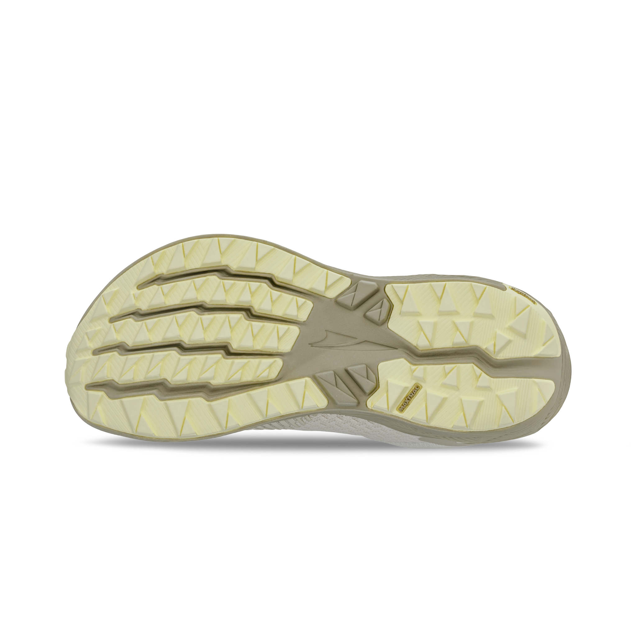 Experience Wild 2 - Women by Altra Footwear in beige and olive with grippy lightweight sole for trail running performance and comfort
