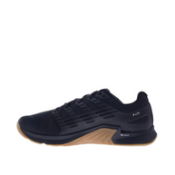 F-Lite Wide - Women by Inov8 in black and tan, flexible versatile cross training shoe for running, lifting, jumping, and climbing