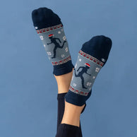 Feetures Elite Light Cushion No Show Tab Holiday Run - Limited Edition Socks