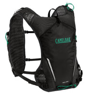 CamelBak Trail Run Vest 5.5L in black mesh with hydration system, lightweight for trail running and long-distance outdoor exploration