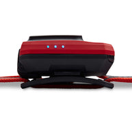 Storm 450 Headlamp by Black Diamond in red and black, waterproof, dual-fuel, bright and durable for outdoor adventures