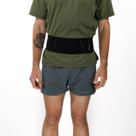 SL Running Band by Naked in black, lightweight and compact waist belt for carrying essentials during 5K to half marathon runs
