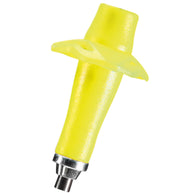 Trailrunning TIP XT by Leki in yellow replacement carbide tip for trail running poles designed for durable outdoor use
