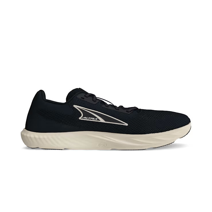 Escalante 4 - Men by Altra Footwear in black and white lightweight road running shoe with FootShape fit and enhanced flexibility for training and walks