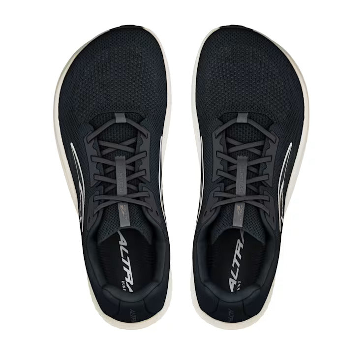 Escalante 4 - Men by Altra Footwear in black with FootShape fit, lightweight flexible road running shoes for fast training and daily use