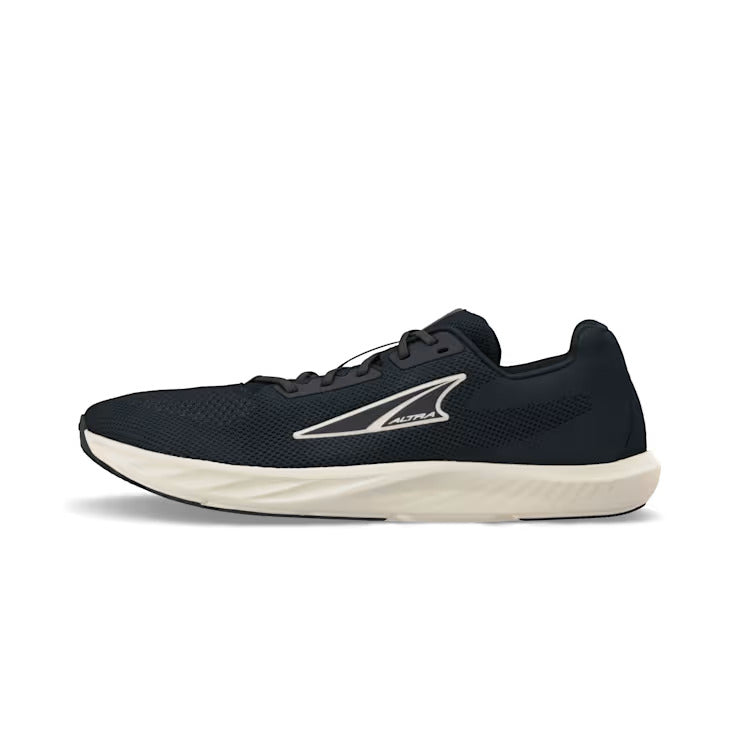 Escalante 4 - Men by Altra Footwear in black with white sole, lightweight flexible road running shoes for fast training and daily walks