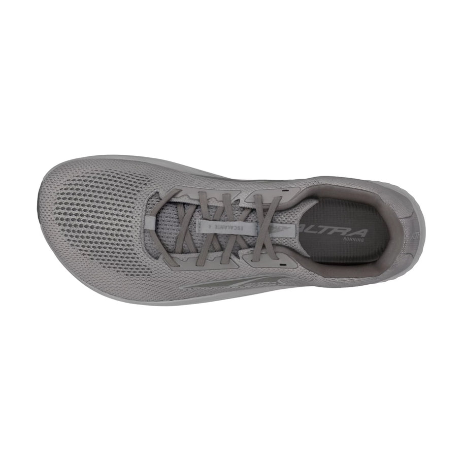 Escalante 4 - Men in grey by Altra Footwear, lightweight road running shoe with FootShape fit for flexibility and daily training runs