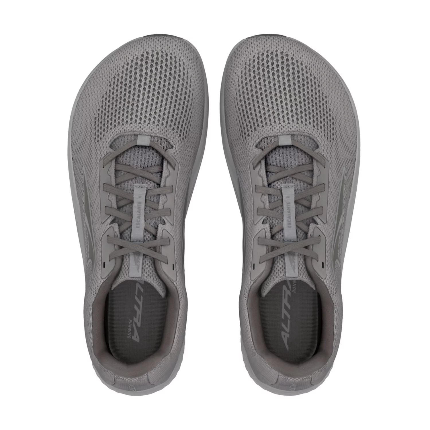 Escalante 4 - Men by Altra Footwear in grey, lightweight flexible road running shoes with FootShape fit for fast training and daily walks