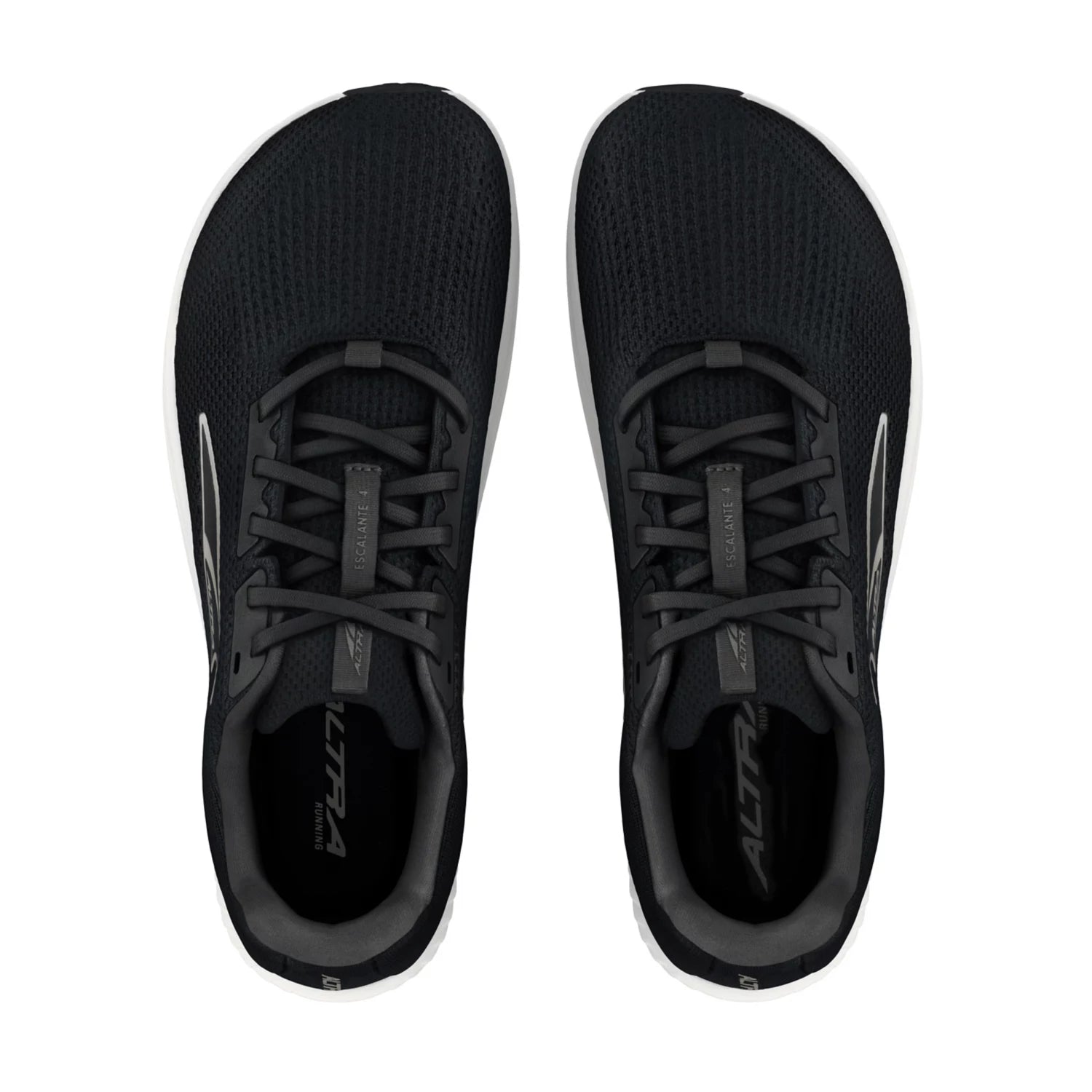 Escalante 4 - Women by Altra Footwear in black, lightweight road running shoes with FootShape fit and flexible design for training and daily walks
