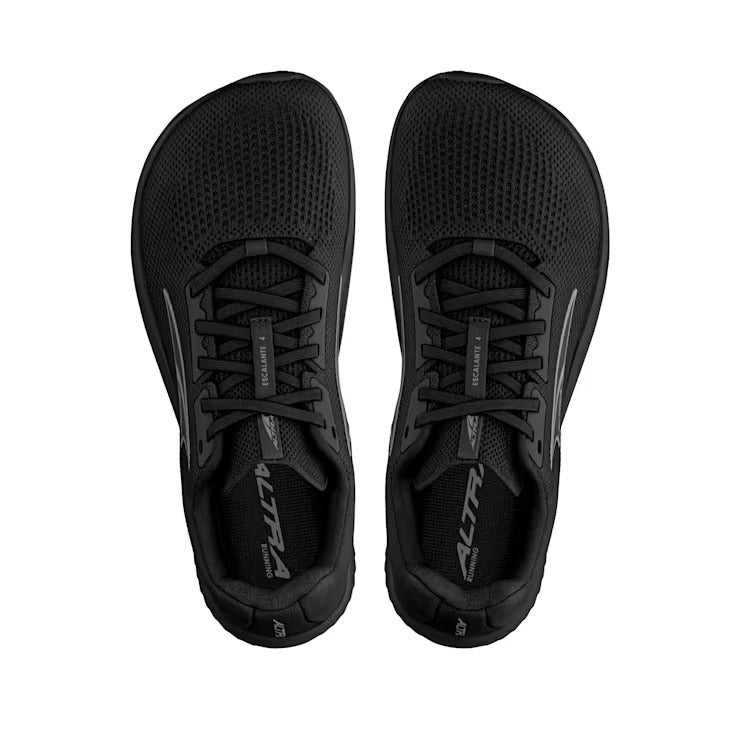 Escalante 4 - Women by Altra Footwear in black lightweight road running shoes with FootShape fit and flexible design for training and daily walks