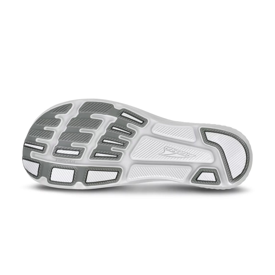 Escalante 4 - Women by Altra Footwear in white and light grey, lightweight road running shoe sole designed for flexibility and speed