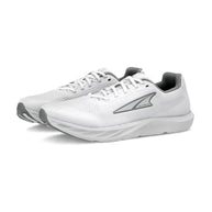Escalante 4 - Women by Altra Footwear in white and grey, lightweight road running shoe with FootShape fit and flexible design for fast training runs