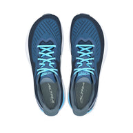 Experience Form - Men by Altra Footwear in dark blue and light blue, lightweight running shoe with 4mm drop and guidance technology for daily training