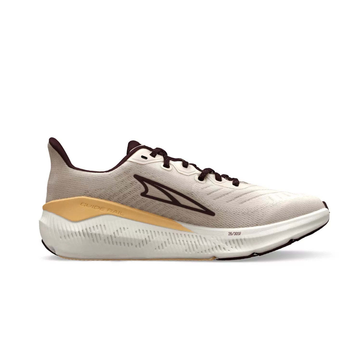 Experience Form - Women by Altra Footwear in beige and brown with lightweight midsole and guidance technology for road running and training