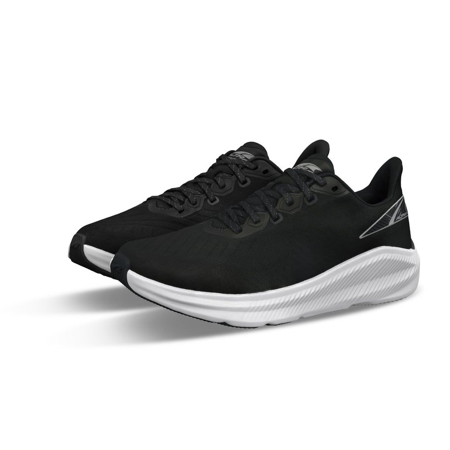 Experience Form - Women by Altra Footwear in black with lightweight midsole and 4mm drop for supportive daily running and training miles