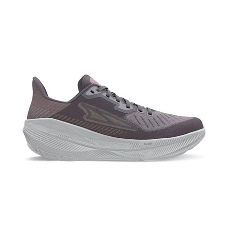 Experience Flow - Women by Altra Footwear in dark grey and pink, lightweight road running shoe for smooth, efficient daily training and long runs