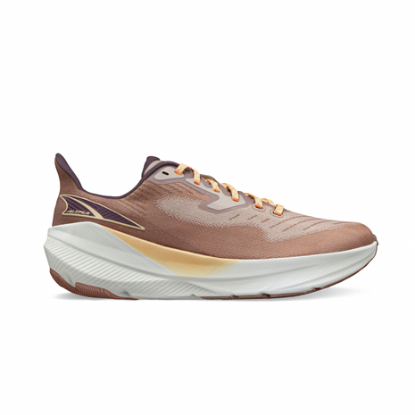 Experience Flow - Women by Altra Footwear in brown and beige, smooth, efficient road running shoes for daily workouts and long training runs