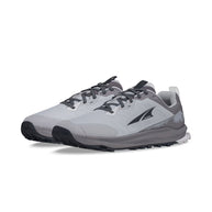 Lone Peak 9 Wide - Men by Altra Footwear in grey and black, lightweight durable trail running shoes with improved midsole and outsole grip