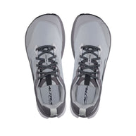 Lone Peak 9 Wide - Men by Altra Footwear in grey with durable midsole foam, improved outsole grip, and wide fit for trail running and outdoor use