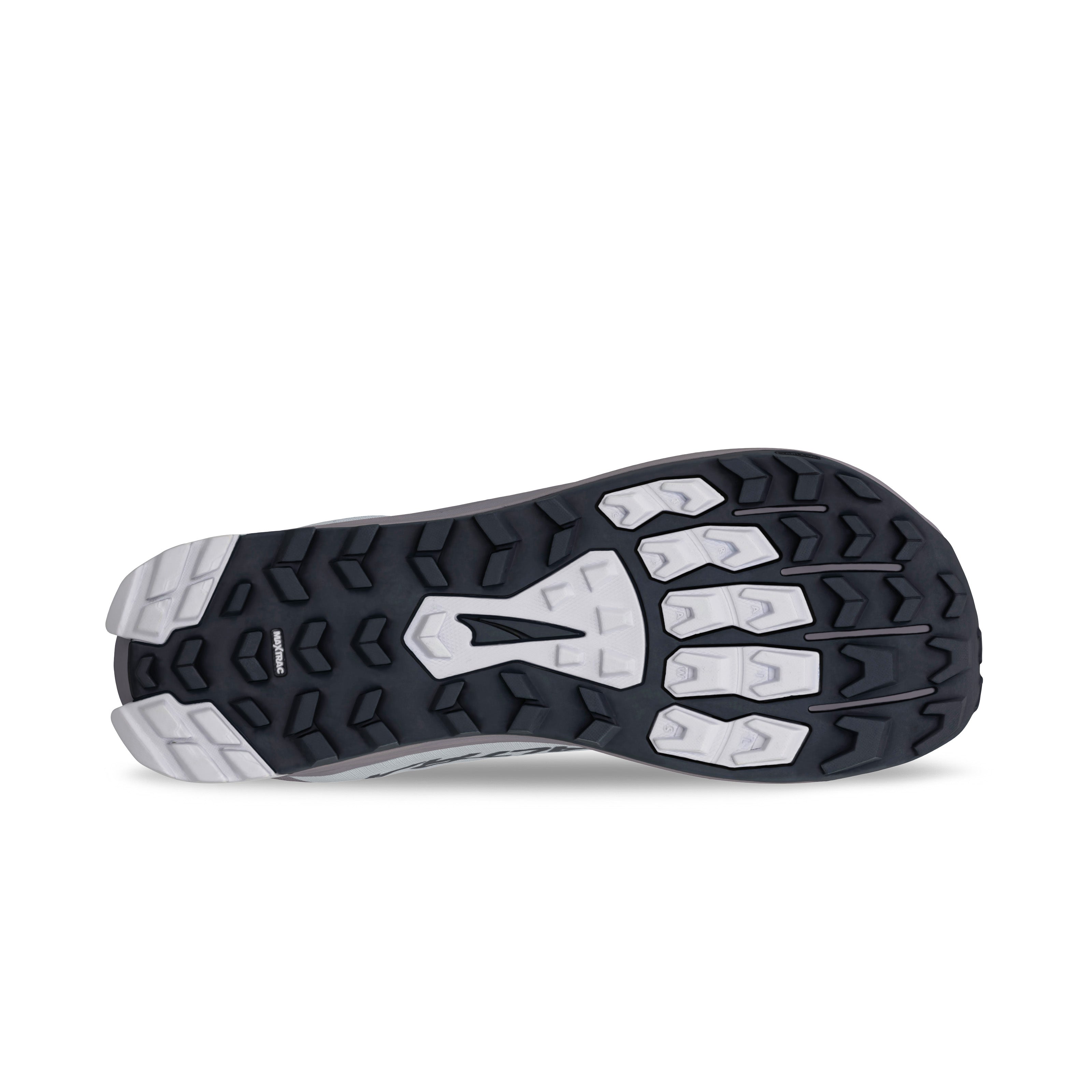 Lone Peak 9 - Men by Altra Footwear in black and grey with updated outsole for enhanced grip, durable trail running and hiking shoe