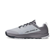 Lone Peak 9 - Men by Altra Footwear in grey and white, lightweight trail shoe with durable outsole and improved midsole for rugged running and hiking