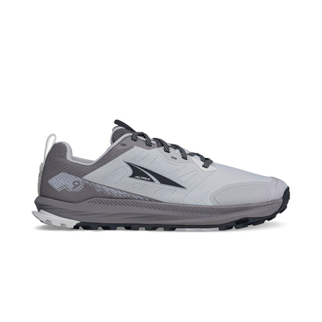 Lone Peak 9 - Men by Altra Footwear in grey and white with durable outsole, lightweight midsole, designed for trail running and outdoor use