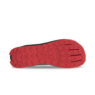 Lone Peak 9 - Men by Altra Footwear in black and red with updated outsole for improved grip and lightweight midsole for trail running