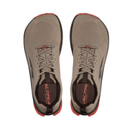 Lone Peak 9 - Men by Altra Footwear in beige and brown with durable sole, lightweight midsole, and enhanced grip for trail running and rugged use