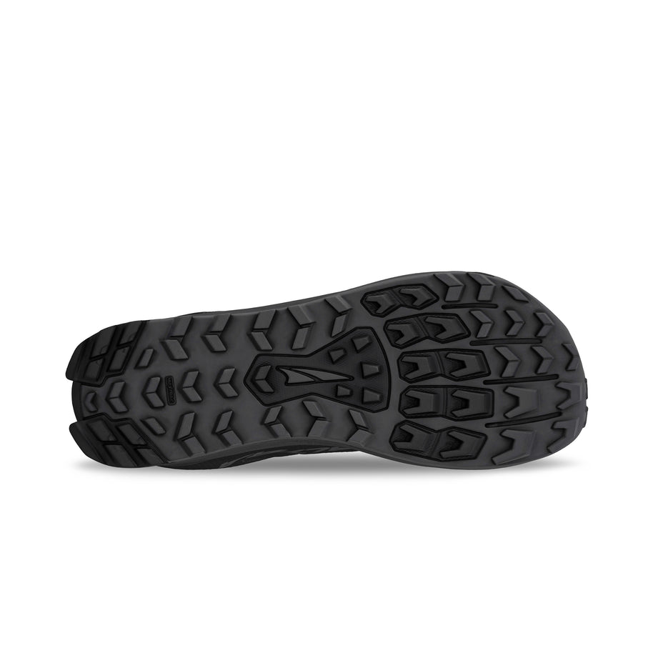 Lone Peak 9 Wide - Men by Altra Footwear in black, durable outsole with improved grip for trail running and outdoor adventures