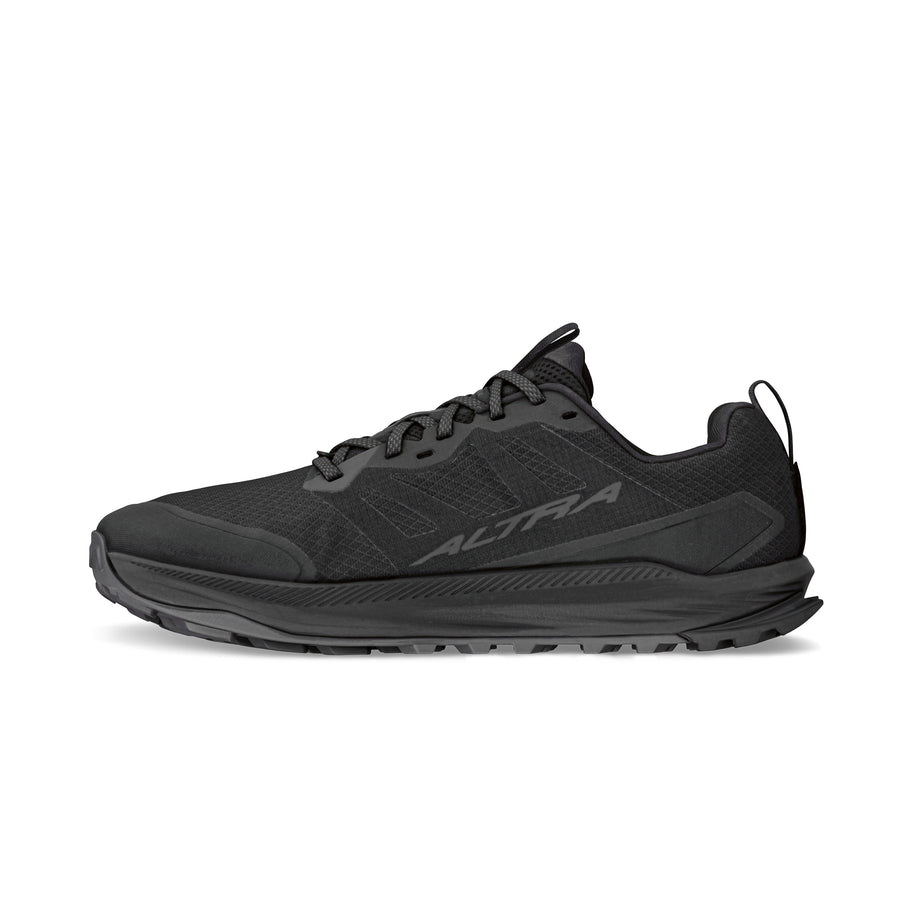 Lone Peak 9 Wide - Men by Altra Footwear in black, durable upper, improved midsole, and outsole grip for trail running and outdoor use