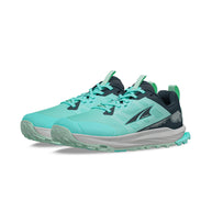 Lone Peak 9 - Women trail running shoes by Altra Footwear in teal and navy, durable upper, improved midsole, lightweight for adventure