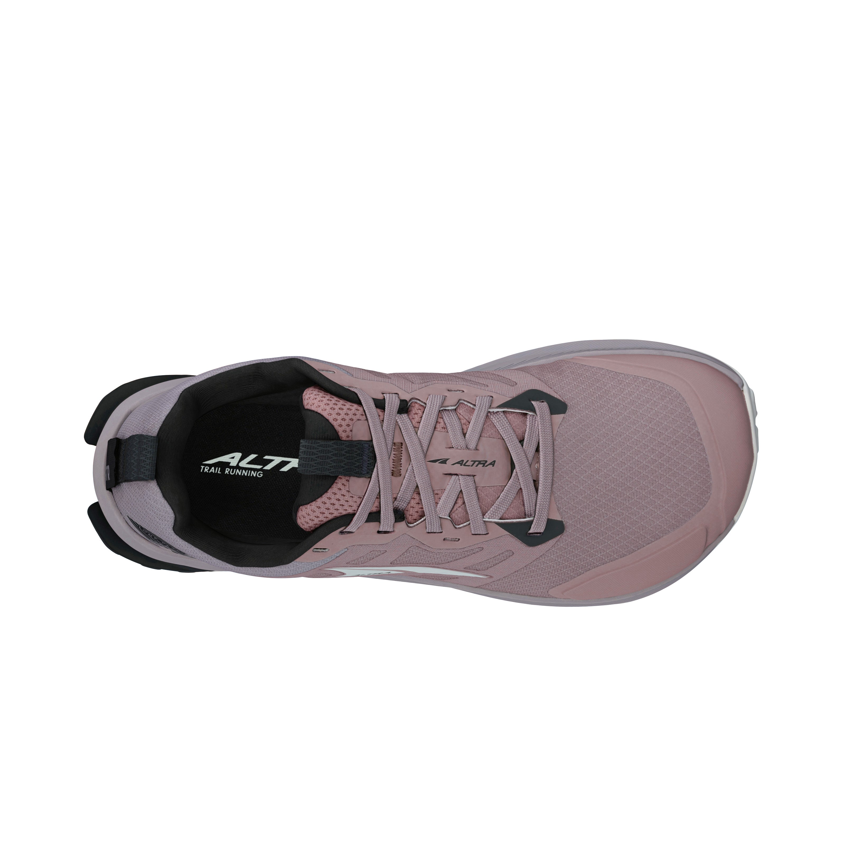 Lone Peak 9 - Women by Altra Footwear in dusty pink with durable upper, light midsole foam, and improved outsole grip for trail running adventures
