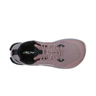 Lone Peak 9 - Women by Altra Footwear in dusty pink with durable upper, light midsole foam, and improved outsole grip for trail running adventures