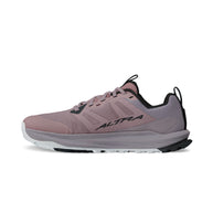 Lone Peak 9 Wide - Women by Altra Footwear in pink and grey with durable outsole, lightweight midsole for trail running and rugged outdoor use