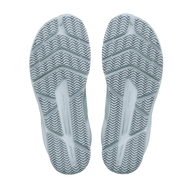 Pair of Altra Solstice XT 3 men's training shoes in High Tide/High Tide/Tradewinds, outsole view of grey herringbone tread