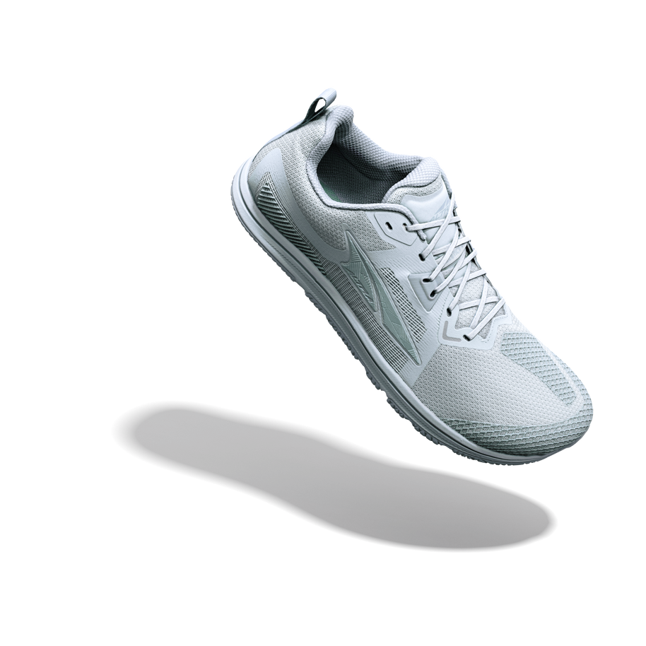 Altra Solstice XT 3 men's training shoe in High Tide/High Tide/Tradewinds, floating front three-quarter view with shadow
