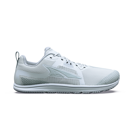 Altra Solstice XT 3 men's training shoe in High Tide/High Tide/Tradewinds, side view of pale grey-blue mesh upper