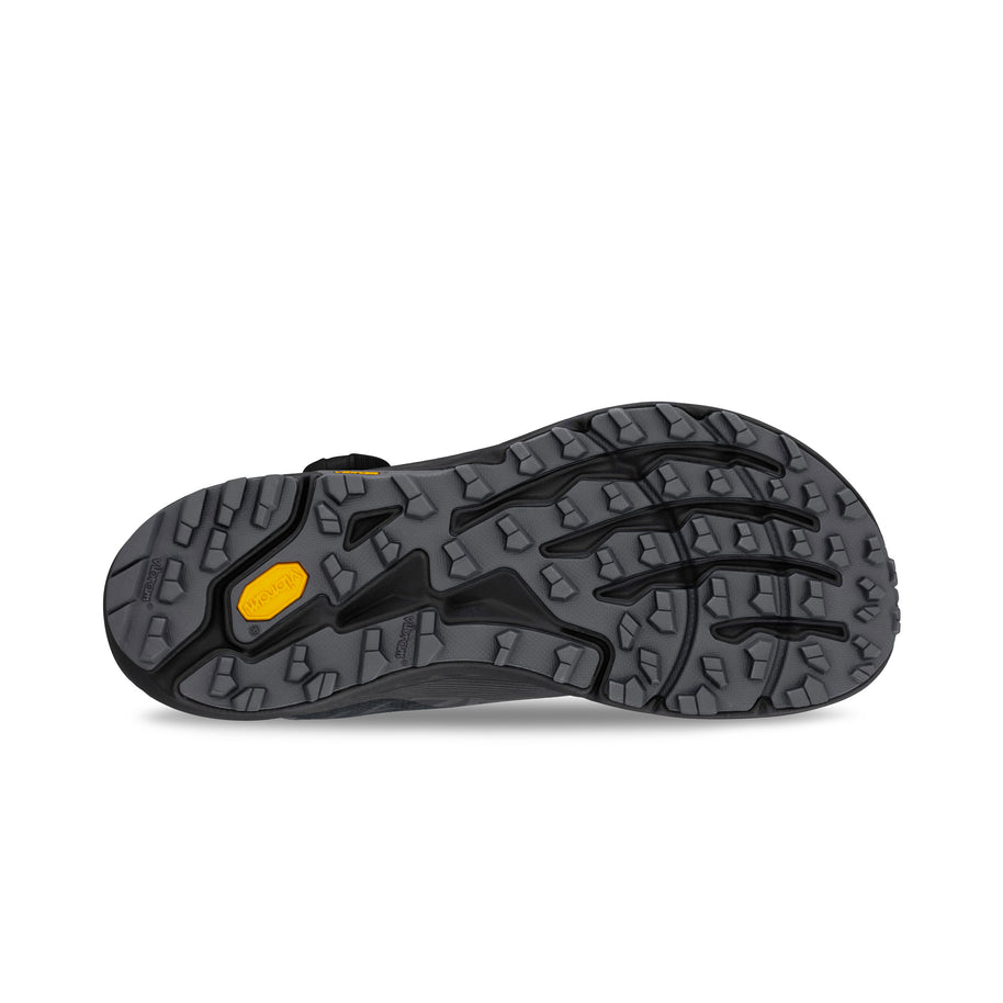 TIMP 5 BOA - Men by Altra Footwear in black and grey with high cushion, zero drop, and grippy sole for trail running and hiking