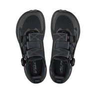TIMP 5 BOA - Men by Altra Footwear in black and dark grey, cushioned trail running shoe with zero drop and adjustable Boa closure for grip and comfort