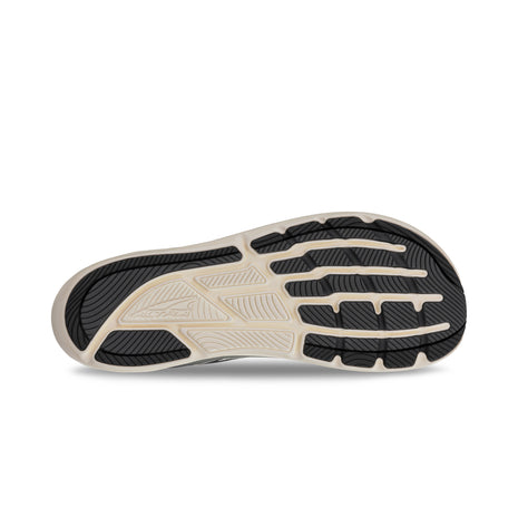 Torin 8 - Men by Altra Footwear in beige and black with soft underfoot feel, zero drop, roomy toe box ideal for road running and comfort