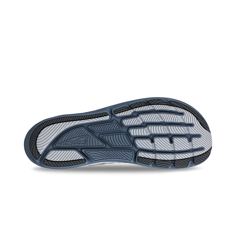 Torin 8 - Men by Altra Footwear in blue and grey outsole, zero drop road running shoe with roomy toe box and soft underfoot cushioning for comfort