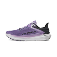 Torin 8 - Women by Altra Footwear in purple and black, zero drop road running shoe with roomy toe box and soft underfoot cushioning for comfort