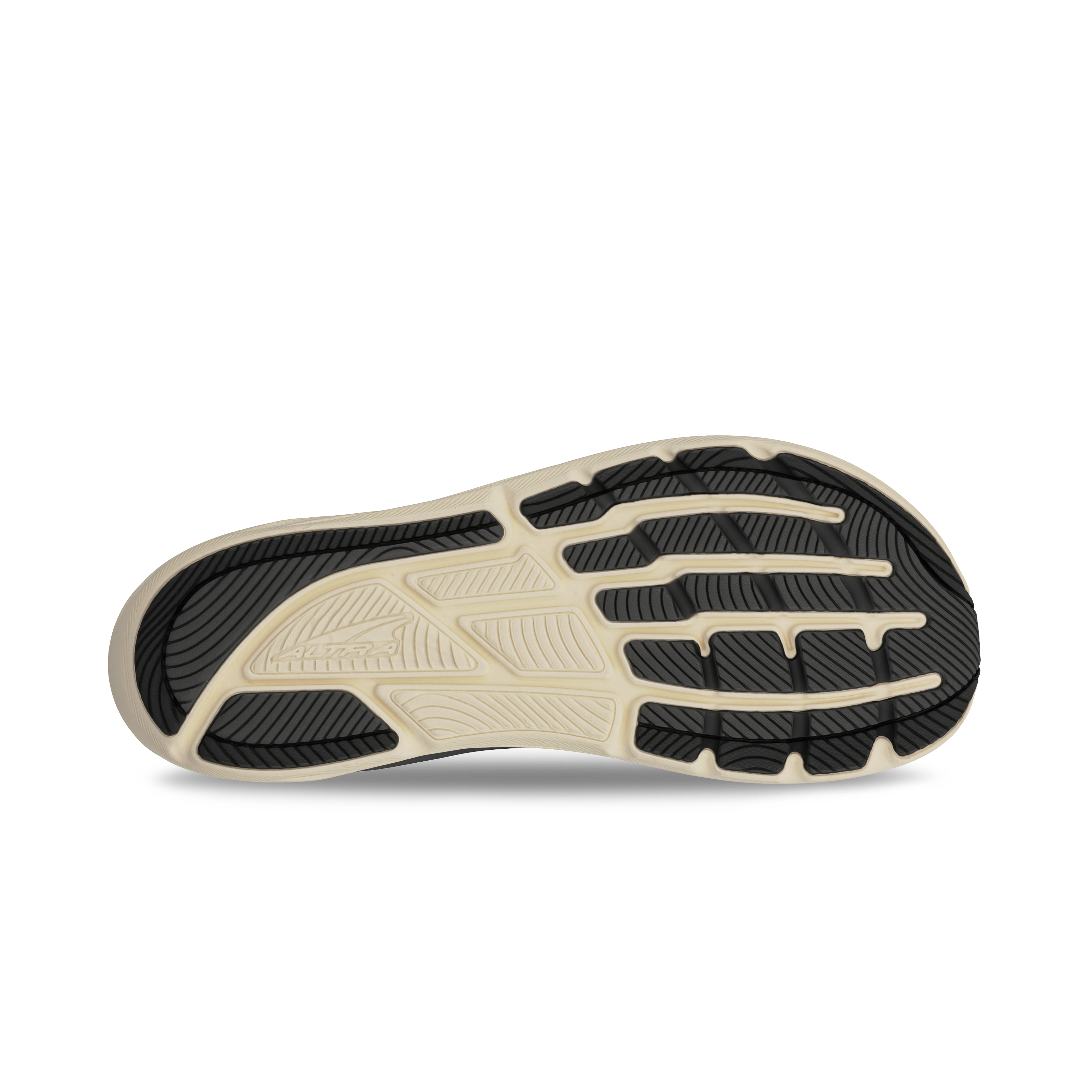 Torin 8 Wide - Women by Altra Footwear in beige and black with zero drop and roomy toe box, soft underfoot feel for road running