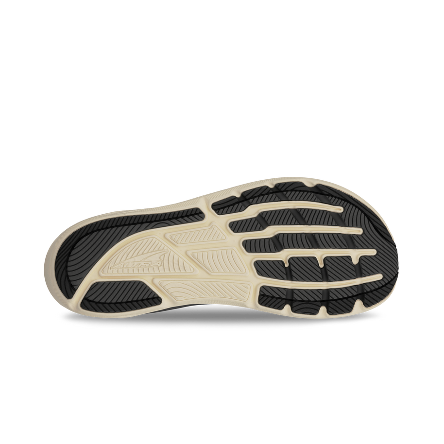 Torin 8 Wide - Women by Altra Footwear in beige and black with zero drop and roomy toe box, soft underfoot feel for road running