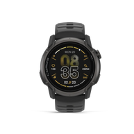 Coros Apex 4 GPS Watch 42mm in black with 41hr GPS battery, designed for mountain sports, training, and racing performance tracking
