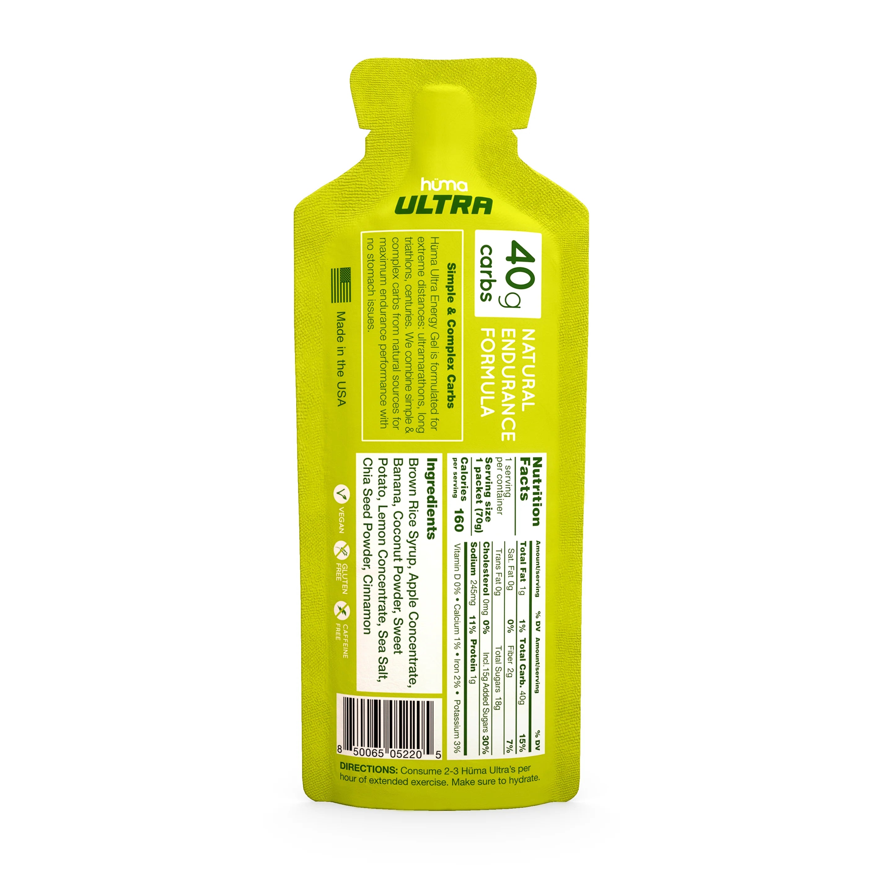 Huma Energy Gel Ultra - Apple Pie