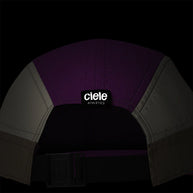 ALZCap - Athletics Small by Ciele in purple and grey with COOLmatic mesh for breathability, lightweight fitted running cap from Canada