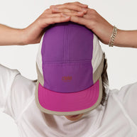 ALZCap - Athletics Small by Ciele in purple and pink with COOLmatic mesh for breathability, low profile fit ideal for running and athletics