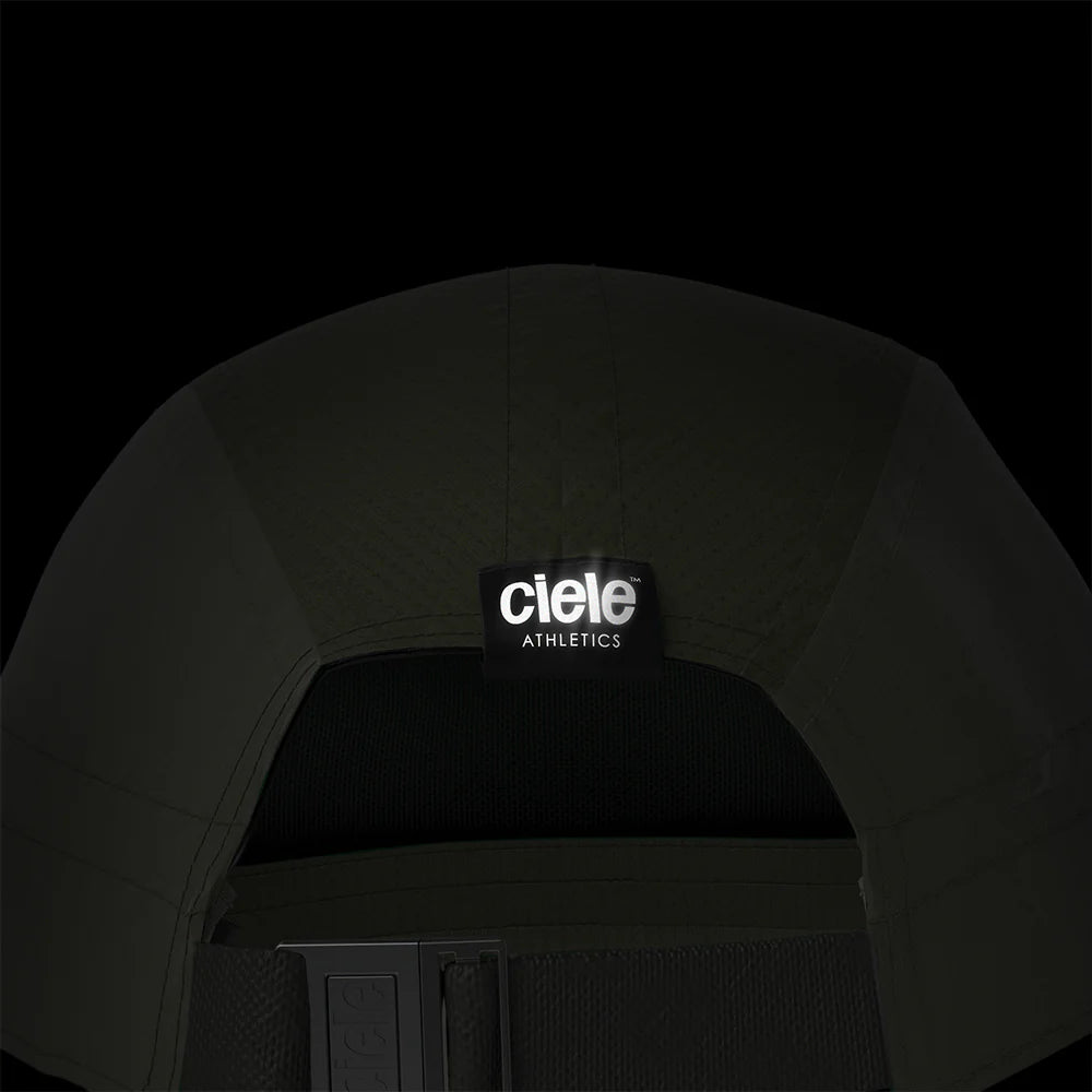 ALZCap - Athletics Small by Ciele in dark green with COOLmatic mesh for breathability, low profile fitted running headwear from Canada